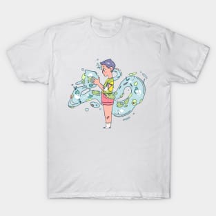 gloopy pond frog friend T-Shirt